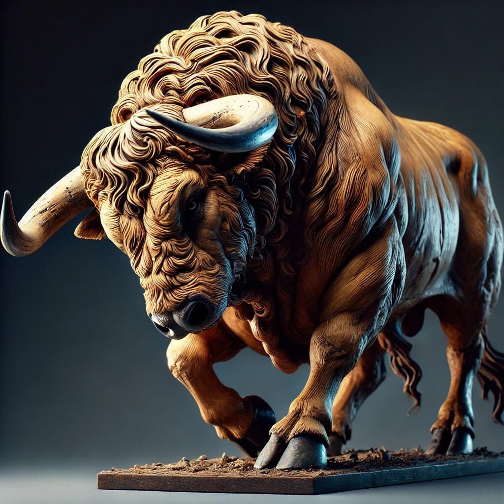 Caballo y Toro 4 Metros